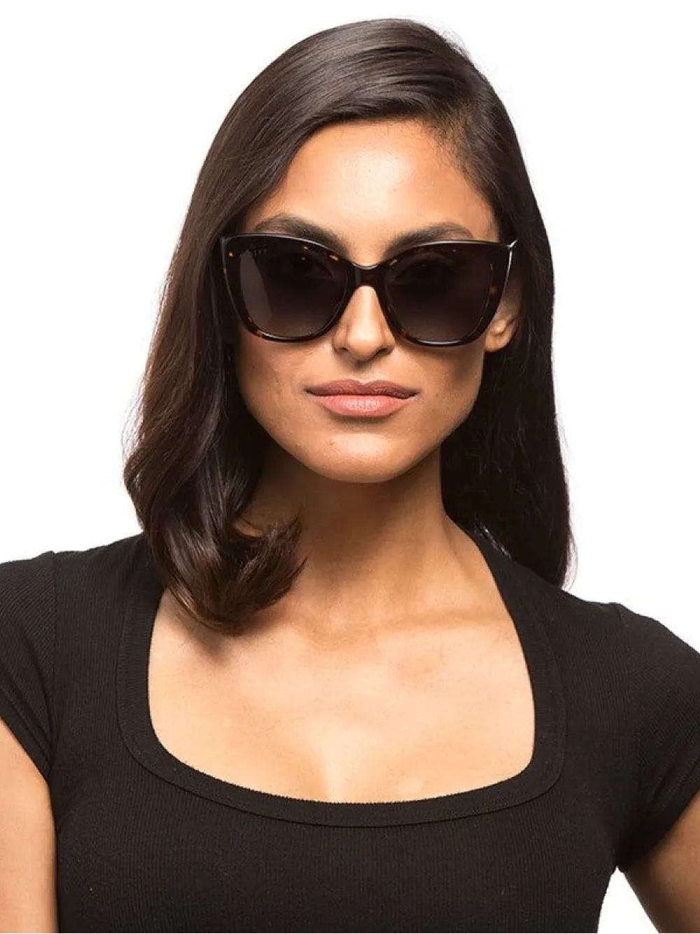 FLASH BROWN GRADIENT + POLARIZED SUNGLASSES